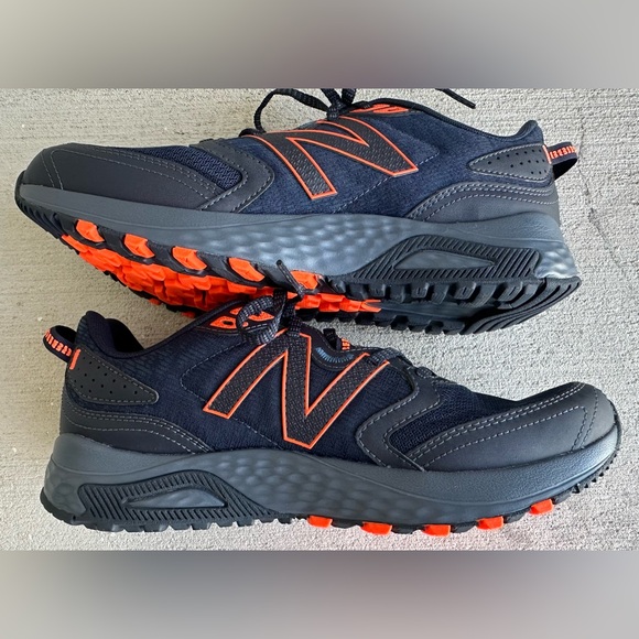 New Balance 410 Trail Dark Blue Orange Shoes MT410RD7 Men’s Size 9.5 NEW no tags - Picture 3 of 15